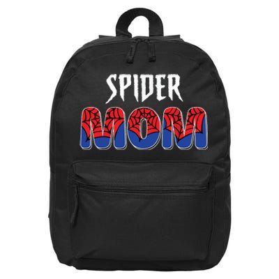 Funny Spider Mom For Women Girl Love 16 in Basic Backpack