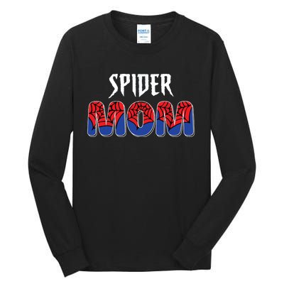 Funny Spider Mom For Women Girl Love Tall Long Sleeve T-Shirt