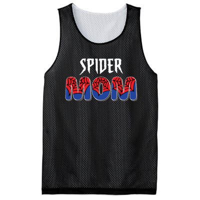 Funny Spider Mom For Women Girl Love Mesh Reversible Basketball Jersey Tank