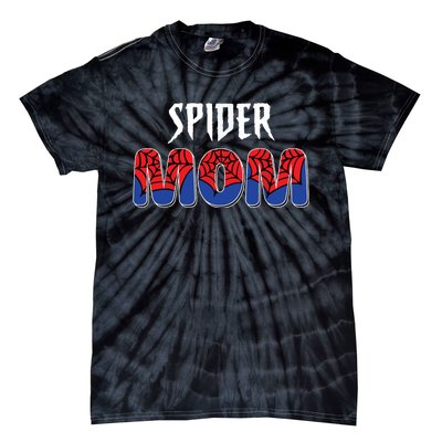 Funny Spider Mom For Women Girl Love Tie-Dye T-Shirt