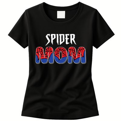 Funny Spider Mom For Women Girl Love Women's T-Shirt