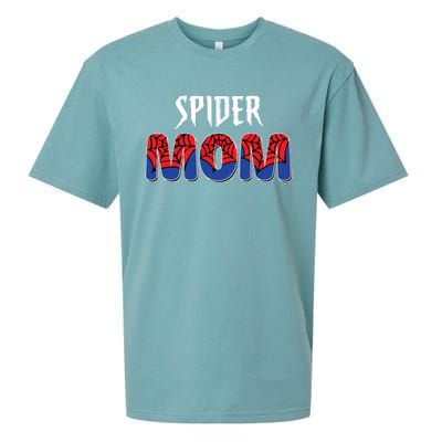 Funny Spider Mom For Women Girl Love Sueded Cloud Jersey T-Shirt