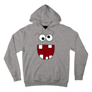 Funny Silly Monster Face Smiling Easy Halloween Costume Tall Hoodie