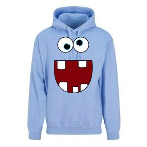 Funny Silly Monster Face Smiling Easy Halloween Costume Unisex Surf Hoodie