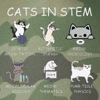 Funny Science Meme Cats In Stem Scientist Nerd Cat Lover Legacy Tie Dye Trucker Hat