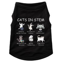 Funny Science Meme Cats In Stem Scientist Nerd Cat Lover Doggie Tank