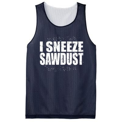 Funny Sawdust Men Woodworking Woodworkers Gift Mesh Reversible Basketball Jersey Tank