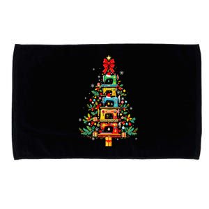 Funny Sewing Machine Christmas Tree Christmas Ornament Microfiber Hand Towel