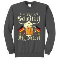 For Schnitzel My Nitzel Funny Oktoberfest Tall Sweatshirt