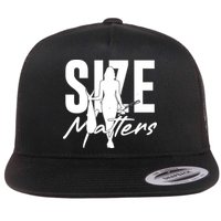 Funny Size Matters Sexy Woman Fisher Fisherman Flatbill Hat