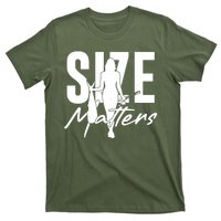 Funny Size Matters Sexy Woman Fisher Fisherman T-Shirt