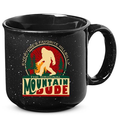 Funny Sasquatch Mountain Dude EveryoneS Favorite Hillbilly 15oz Campfire Ceramic Mug