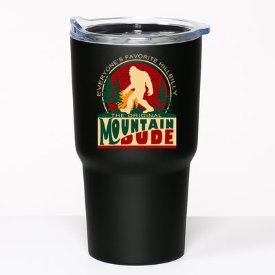 Funny Sasquatch Mountain Dude EveryoneS Favorite Hillbilly Tumbler