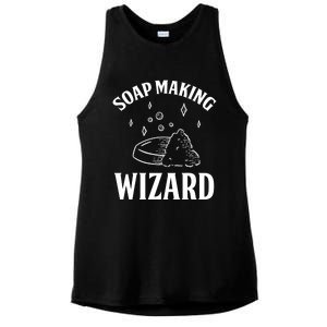 Funny Soap Maker Soap Making Wizard Diy Handmade Crafting Funny Gift Ladies PosiCharge Tri-Blend Wicking Tank