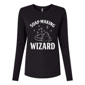 Funny Soap Maker Soap Making Wizard Diy Handmade Crafting Funny Gift Womens Cotton Relaxed Long Sleeve T-Shirt