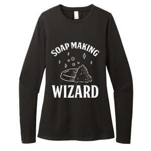 Funny Soap Maker Soap Making Wizard Diy Handmade Crafting Funny Gift Womens CVC Long Sleeve Shirt