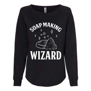 Funny Soap Maker Soap Making Wizard Diy Handmade Crafting Funny Gift Womens California Wash Sweatshirt