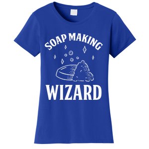 Funny Soap Maker Soap Making Wizard Diy Handmade Crafting Funny Gift Women's T-Shirt