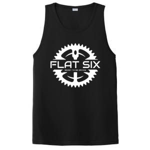 Flat Six Meant To Be Driven Gear Sport Car Meaningful Gift PosiCharge Competitor Tank