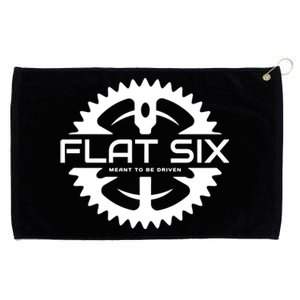 Flat Six Meant To Be Driven Gear Sport Car Meaningful Gift Grommeted Golf Towel