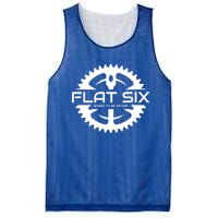 Flat Six Meant To Be Driven Gear Sport Car Meaningful Gift Mesh Reversible Basketball Jersey Tank