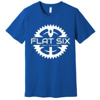 Flat Six Meant To Be Driven Gear Sport Car Meaningful Gift Premium T-Shirt