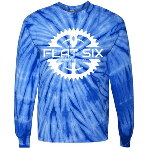 Flat Six Meant To Be Driven Gear Sport Car Meaningful Gift Tie-Dye Long Sleeve Shirt