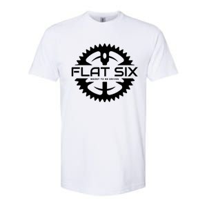 Flat Six Meant To Be Driven Gear Sport Car Meaningful Gift Softstyle CVC T-Shirt