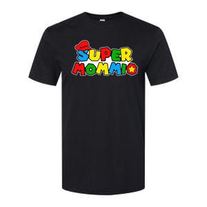 Funny Super Mommio Mother's Day Gamer Softstyle CVC T-Shirt