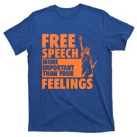 Free Speech More Important Than Your Feelings Meaningful Gift T-Shirt