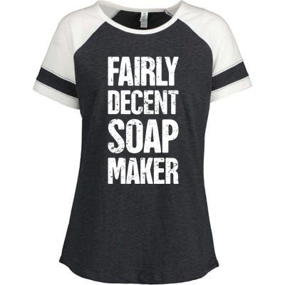 Funny Soap Maker / Craft Fair Home Soap Making Gift Enza Ladies Jersey Colorblock Tee