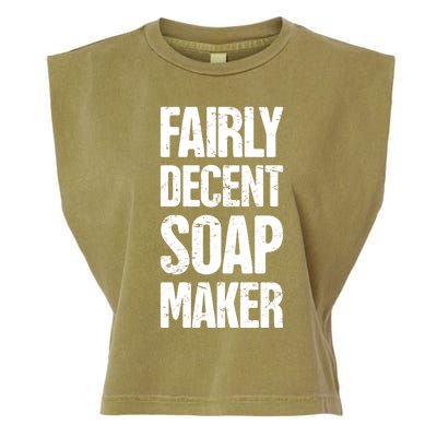 Funny Soap Maker / Craft Fair Home Soap Making Gift Garment-Dyed Women's Muscle Tee