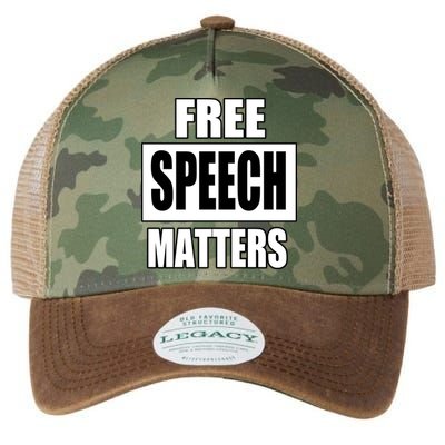 Free Speech Matters Legacy Tie Dye Trucker Hat