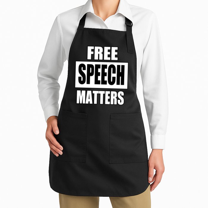 Free Speech Matters Apron