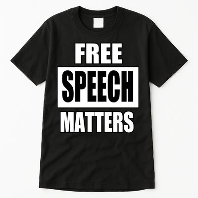 Free Speech Matters Tall T-Shirt