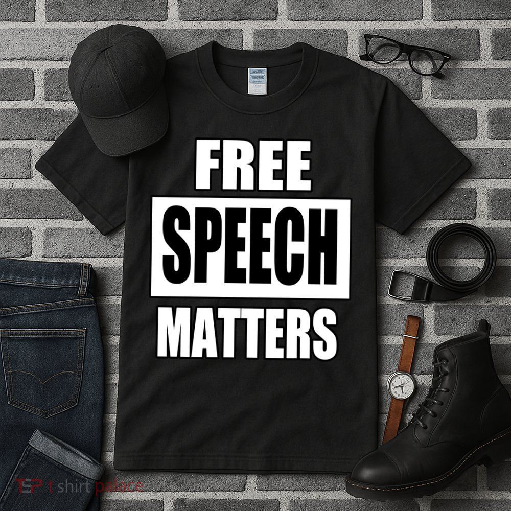 Free Speech Matters Tall T-Shirt