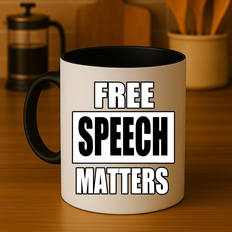 Free Speech Matters Mug