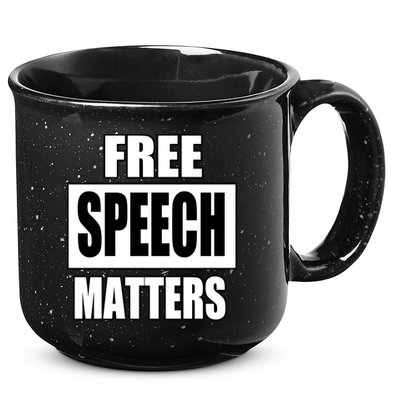 Free Speech Matters 15oz Campfire Ceramic Mug