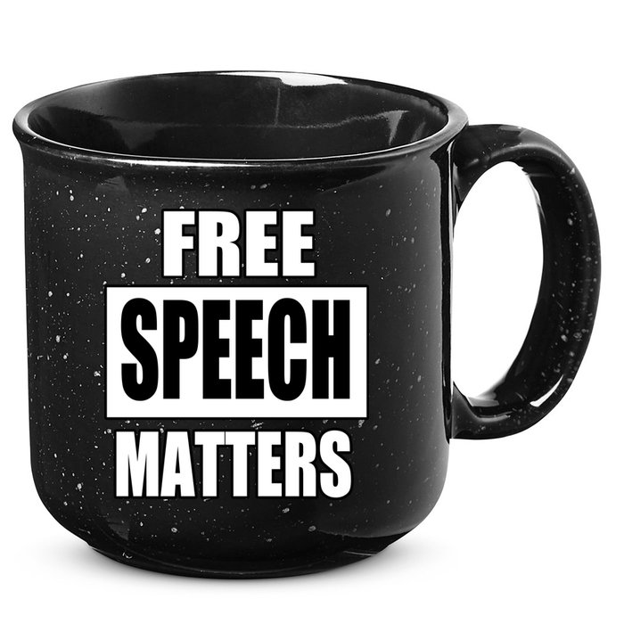 Free Speech Matters 15oz Campfire Ceramic Mug
