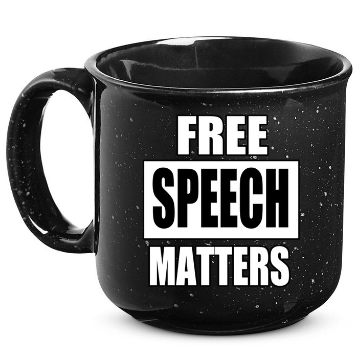 Free Speech Matters 15oz Campfire Ceramic Mug