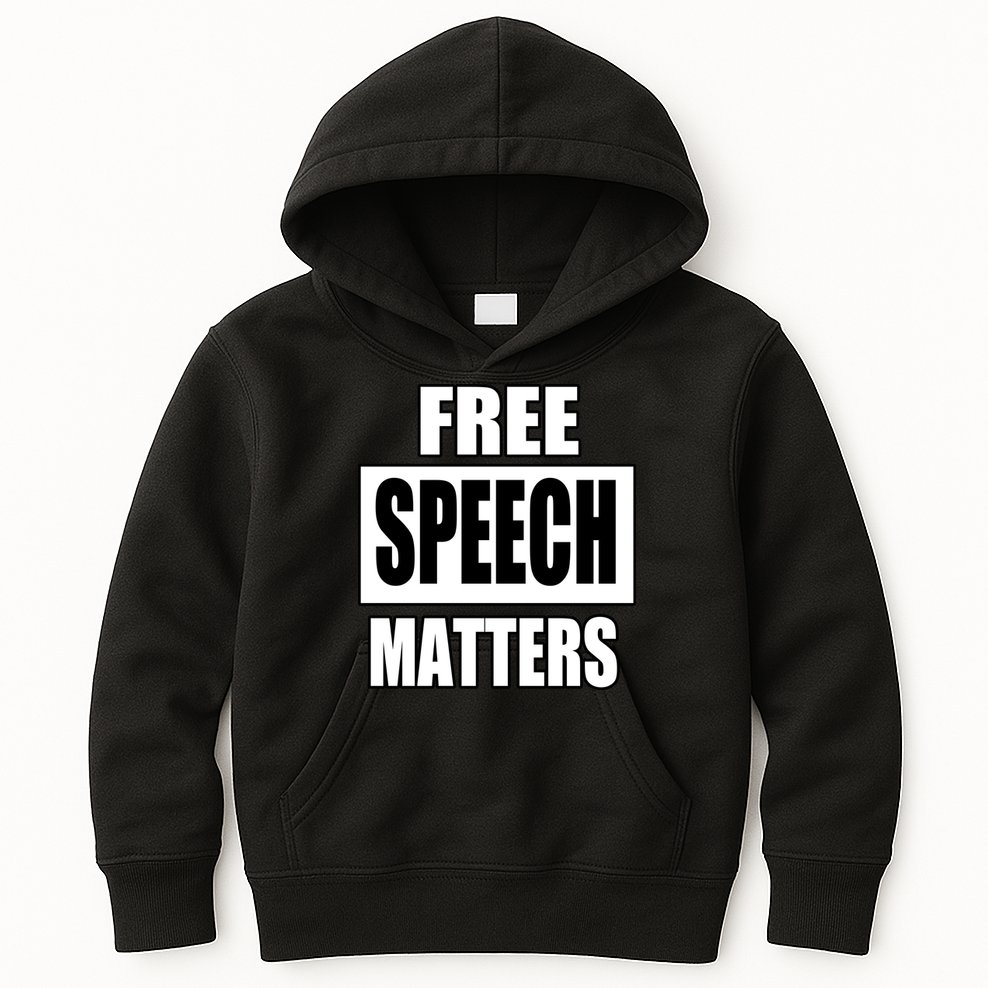 Free Speech Matters Kids Hoodie
