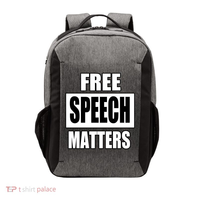 Free Speech Matters Vector Backpack