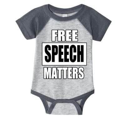 Free Speech Matters Infant Baby Jersey Bodysuit