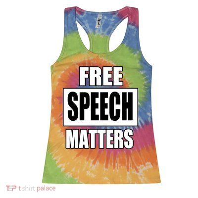 Free Speech Matters Womens Tank Top