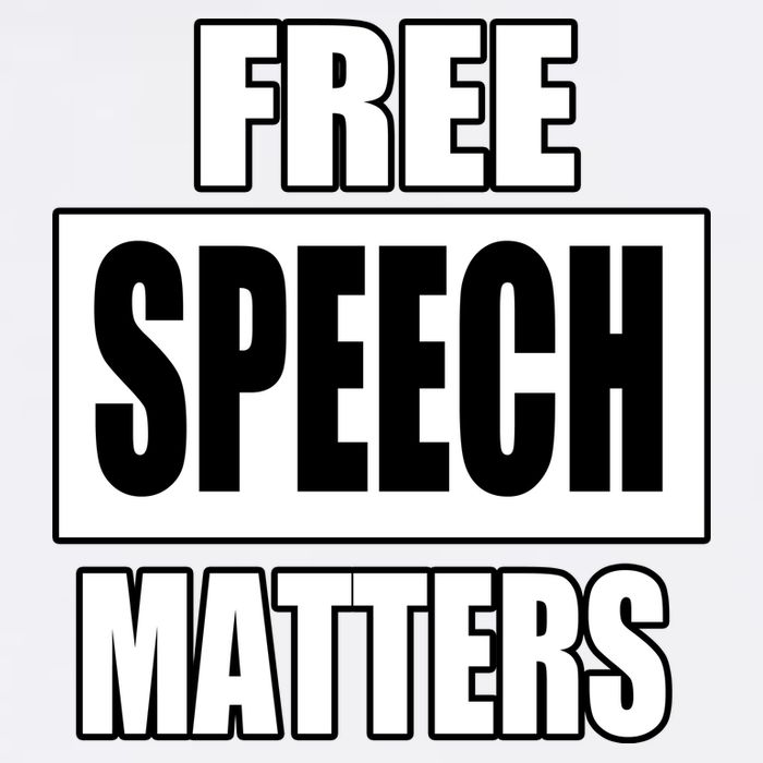 Free Speech Matters Garment-Dyed Sweatshirt