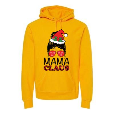 Funny Santa Mama Claus Christmas Matching Family Mom Meaningful Gift Premium Hoodie