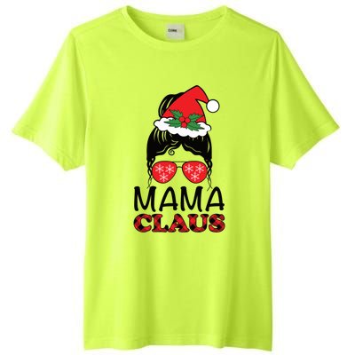 Funny Santa Mama Claus Christmas Matching Family Mom Meaningful Gift Tall Fusion ChromaSoft Performance T-Shirt