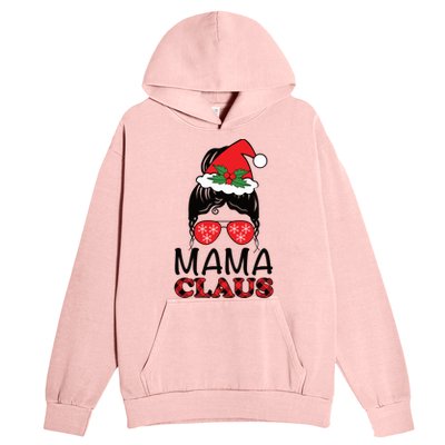 Funny Santa Mama Claus Christmas Matching Family Mom Meaningful Gift Urban Pullover Hoodie