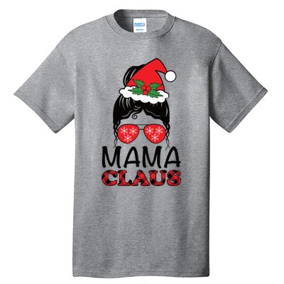 Funny Santa Mama Claus Christmas Matching Family Mom Meaningful Gift Tall T-Shirt