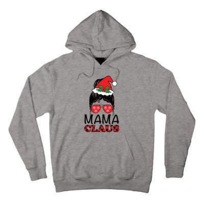 Funny Santa Mama Claus Christmas Matching Family Mom Meaningful Gift Tall Hoodie